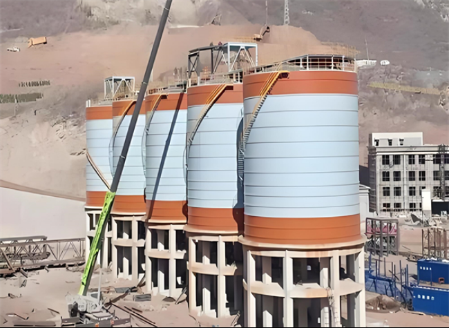 文殊镇高架钢板仓