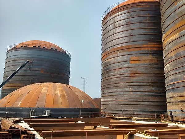 文殊镇焦粉钢板仓